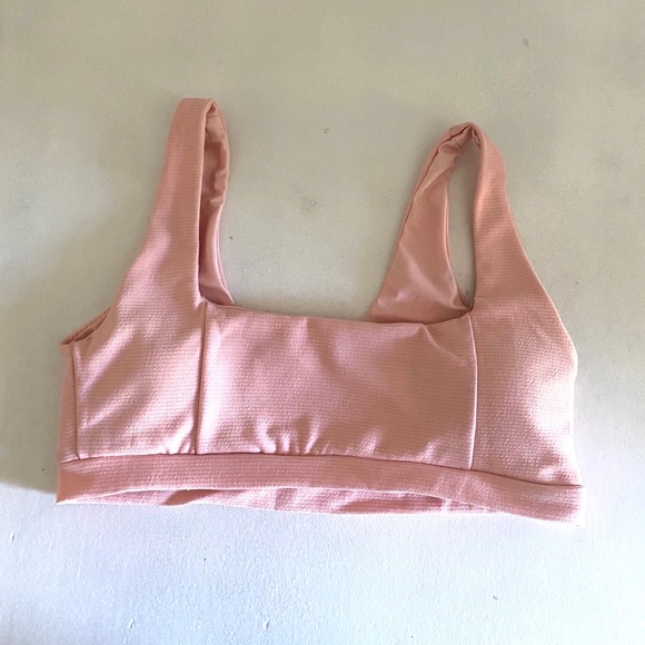 Soft Pink woman’s ribbed tankini top - various - Picture 2 of 5